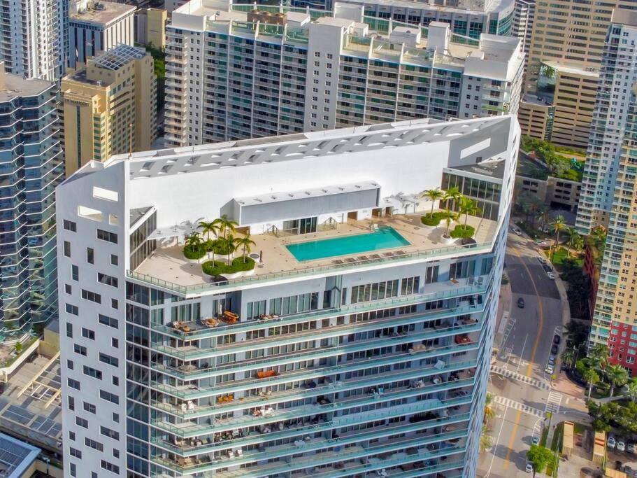 Lovely Upscale Condo Gorgeous View 2Bd 2Bath In Brickell Miami Buitenkant foto