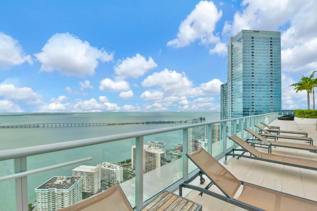 Lovely Upscale Condo Gorgeous View 2Bd 2Bath In Brickell Miami Buitenkant foto