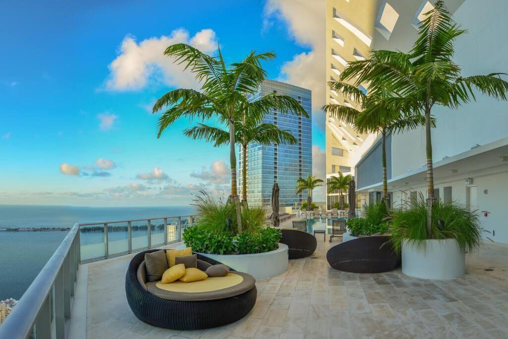 Lovely Upscale Condo Gorgeous View 2Bd 2Bath In Brickell Miami Buitenkant foto